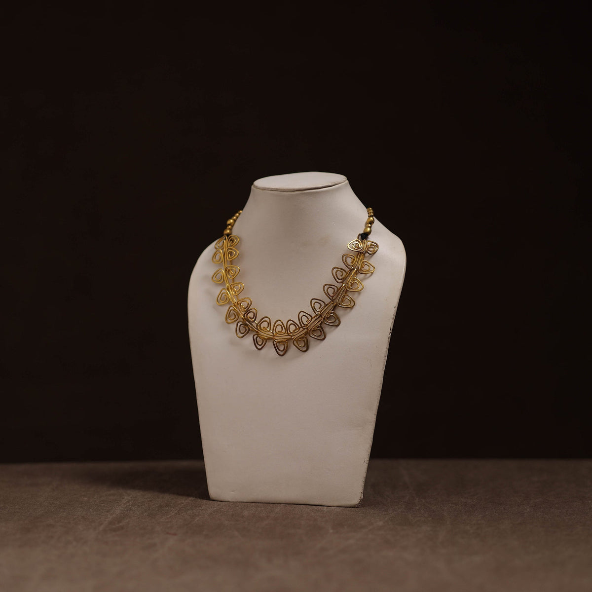Brass metal handcrafted choker necklace 140