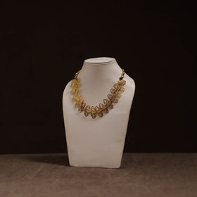 Brass metal handcrafted choker necklace 140
