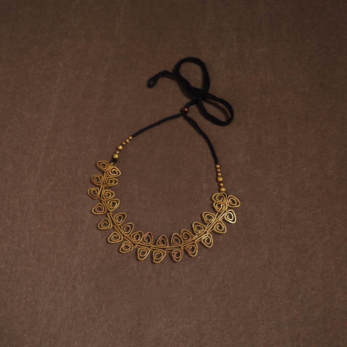 Brass metal handcrafted choker necklace 140