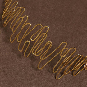 Brass metal handcrafted choker necklace 157