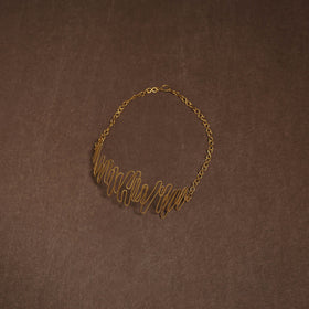 Brass metal handcrafted choker necklace 157