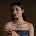 dokra choker necklace