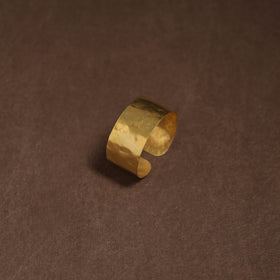 Brass metal handcrafted cuff bracelet (adjustable) 75