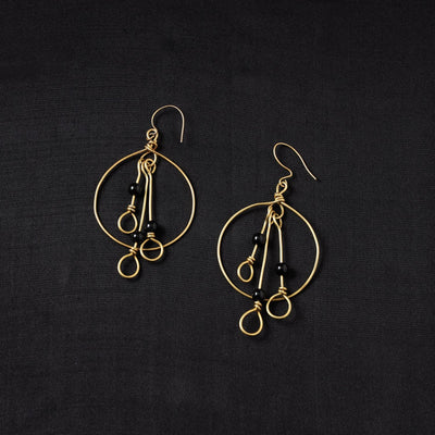 Buy Brass Metal Handcrafted Dokra Earrings by Asalkaar Online at iTokri.com