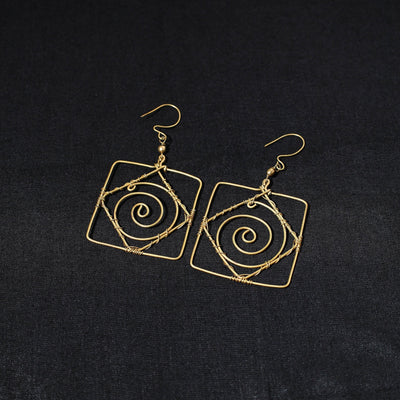  Brass Metal Handcrafted Dokra Earrings by Asalkaar 