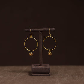 Brass metal handcrafted earrings 22