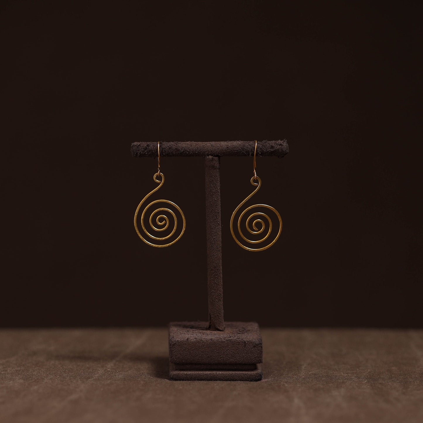 Brass metal handcrafted earrings 27