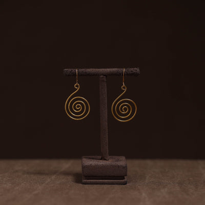 Brass metal handcrafted earrings 27