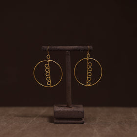 Brass metal handcrafted earrings 29