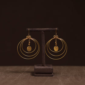 Brass metal handcrafted earrings 31