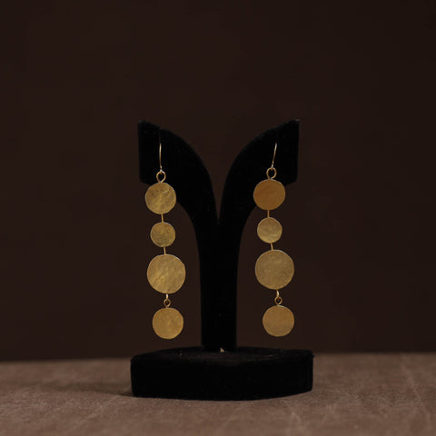 Brass metal handcrafted earrings 32