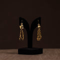 Brass metal handcrafted earrings 34