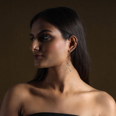  Brass Metal Handcrafted Dokra Earrings by Asalkaar 