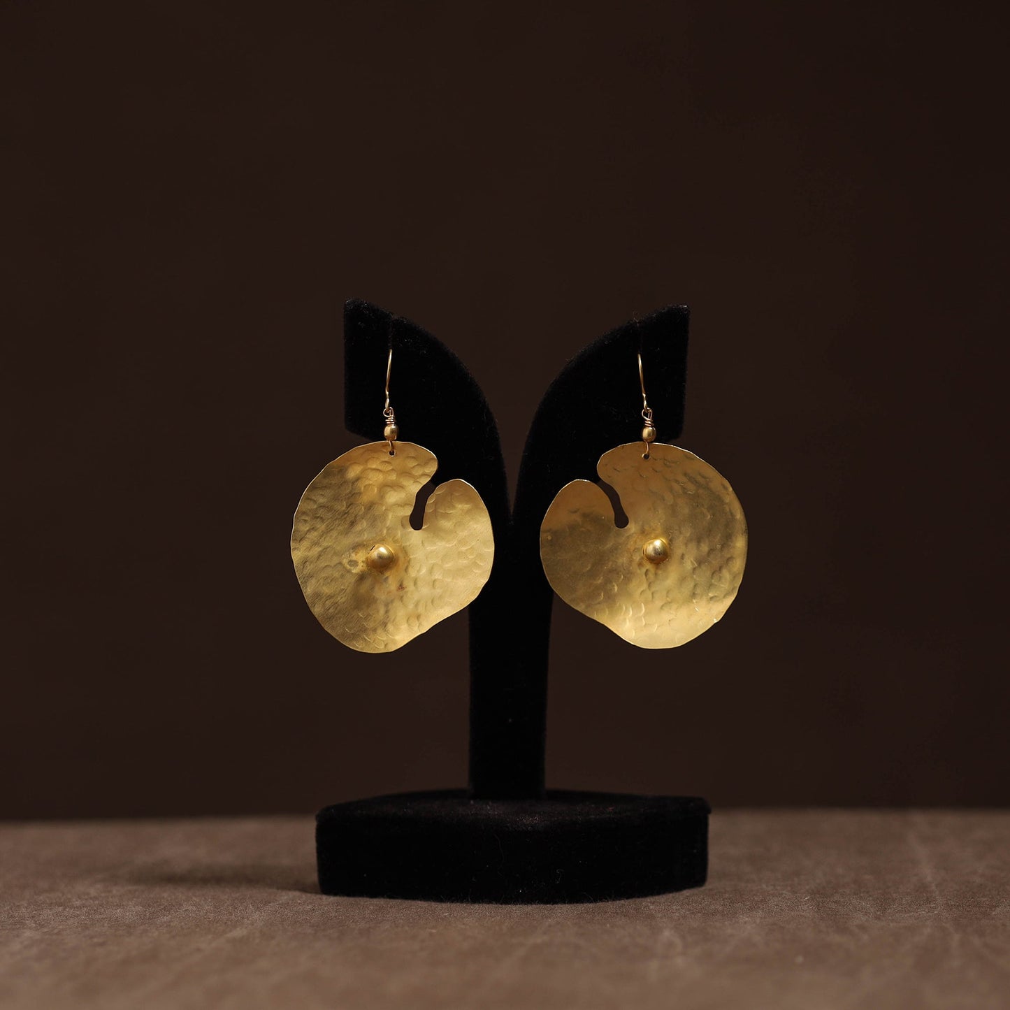 Brass metal handcrafted earrings 88