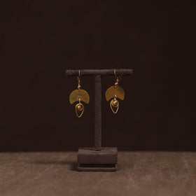 Brass metal handcrafted earrings 92