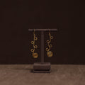 Brass metal handcrafted earrings 95