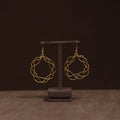 Brass metal handcrafted earrings 97