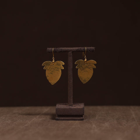 Brass metal handcrafted earrings 98