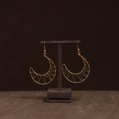 Brass metal handcrafted earrings 99
