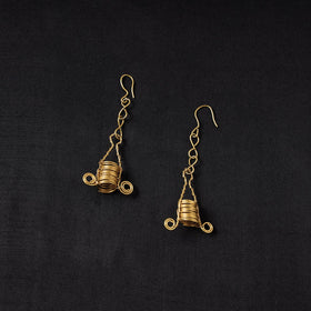 Buy Brass Metal Handcrafted Dokra Earrings by Asalkaar Online at iTokri.com