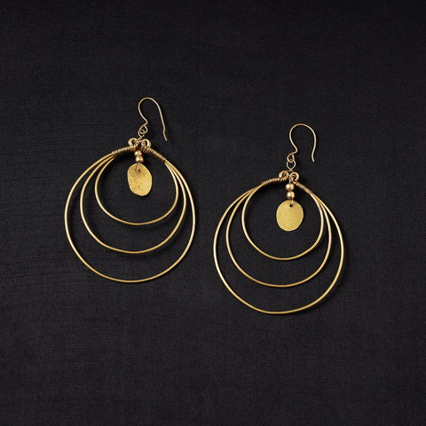  Brass Metal Handcrafted Dokra Earrings by Asalkaar Online at iTokri.com