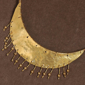 Brass metal handcrafted hasli necklace 122