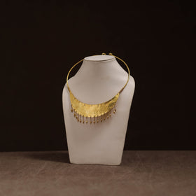 Brass metal handcrafted hasli necklace 122