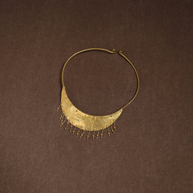 Brass metal handcrafted hasli necklace 122