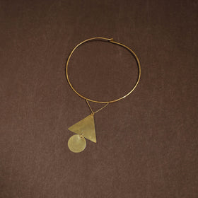 Brass metal handcrafted hasli necklace 126