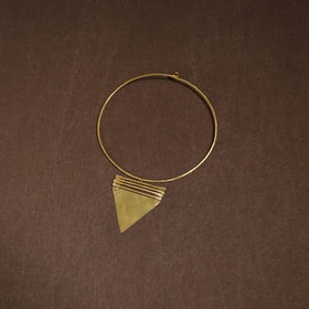 Brass metal handcrafted hasli necklace 129