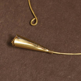 Brass metal handcrafted hasli necklace 138