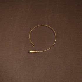 Brass metal handcrafted hasli necklace 138