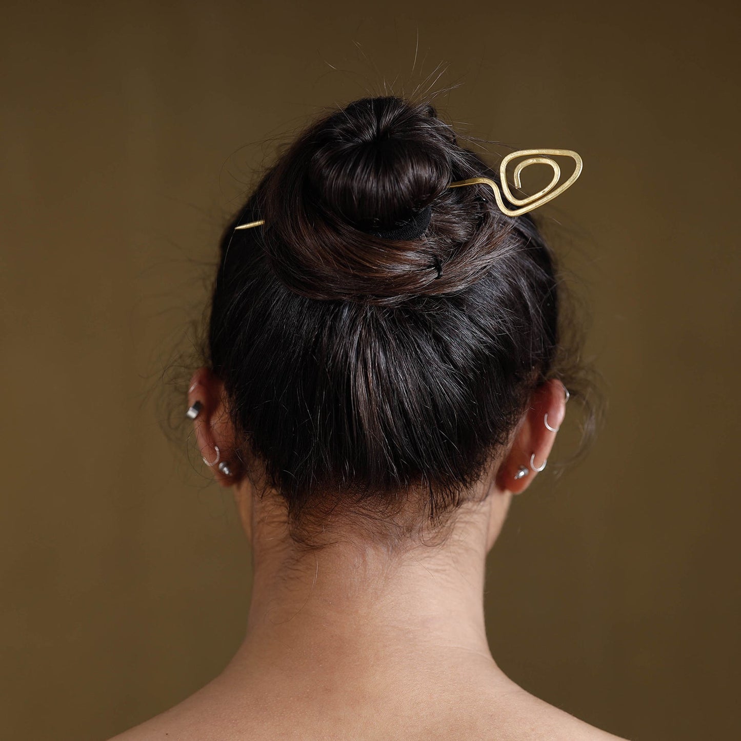 Buy Brass Metal Handcrafted Dokra Juda Pin by Asalkaar Online at iTokri.com