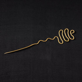 Buy Brass Metal Handcrafted Dokra Juda Pin by Asalkaar Online at iTokri.com