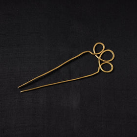 Buy Brass Metal Handcrafted Dokra Juda Pin by Asalkaar Online at iTokri.com