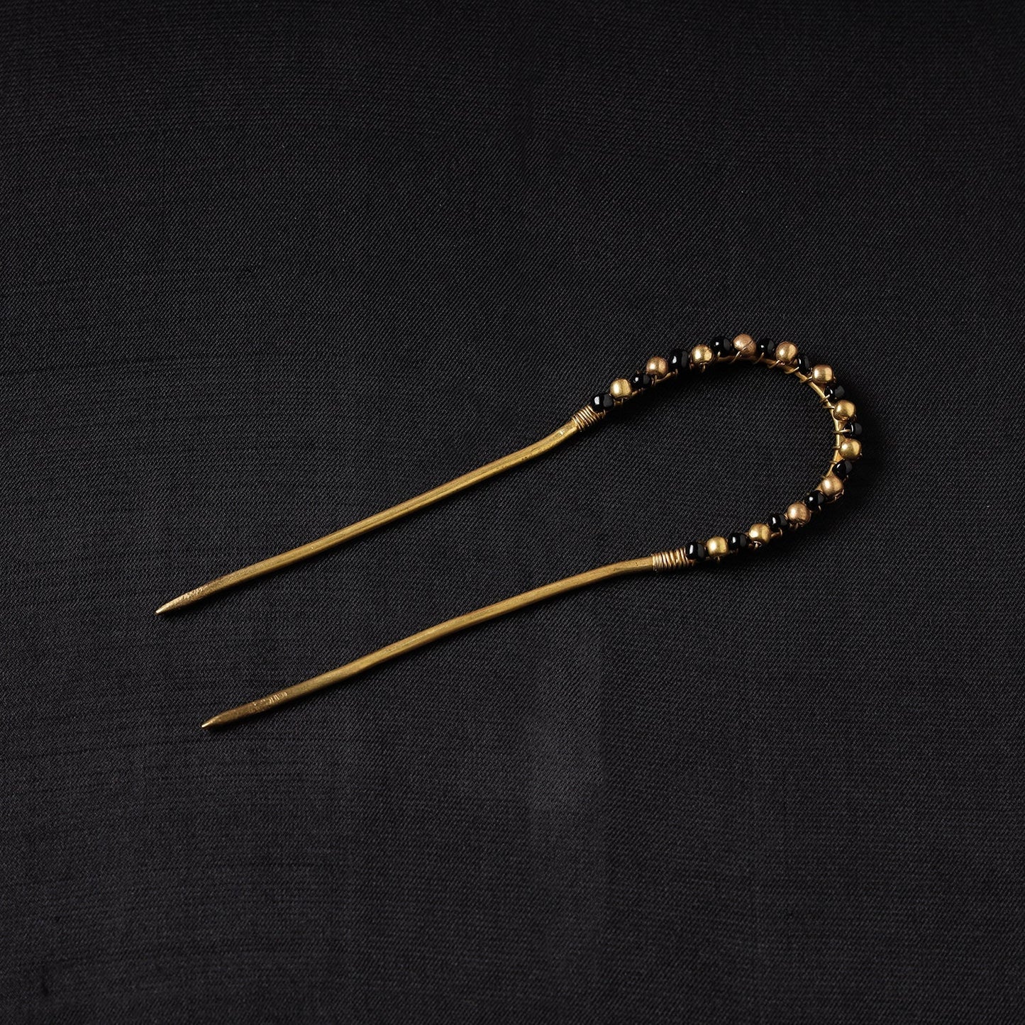 Buy Brass Metal Handcrafted Dokra Juda Pin by Asalkaar Online at iTokri.com