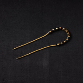 Buy Brass Metal Handcrafted Dokra Juda Pin by Asalkaar Online at iTokri.com