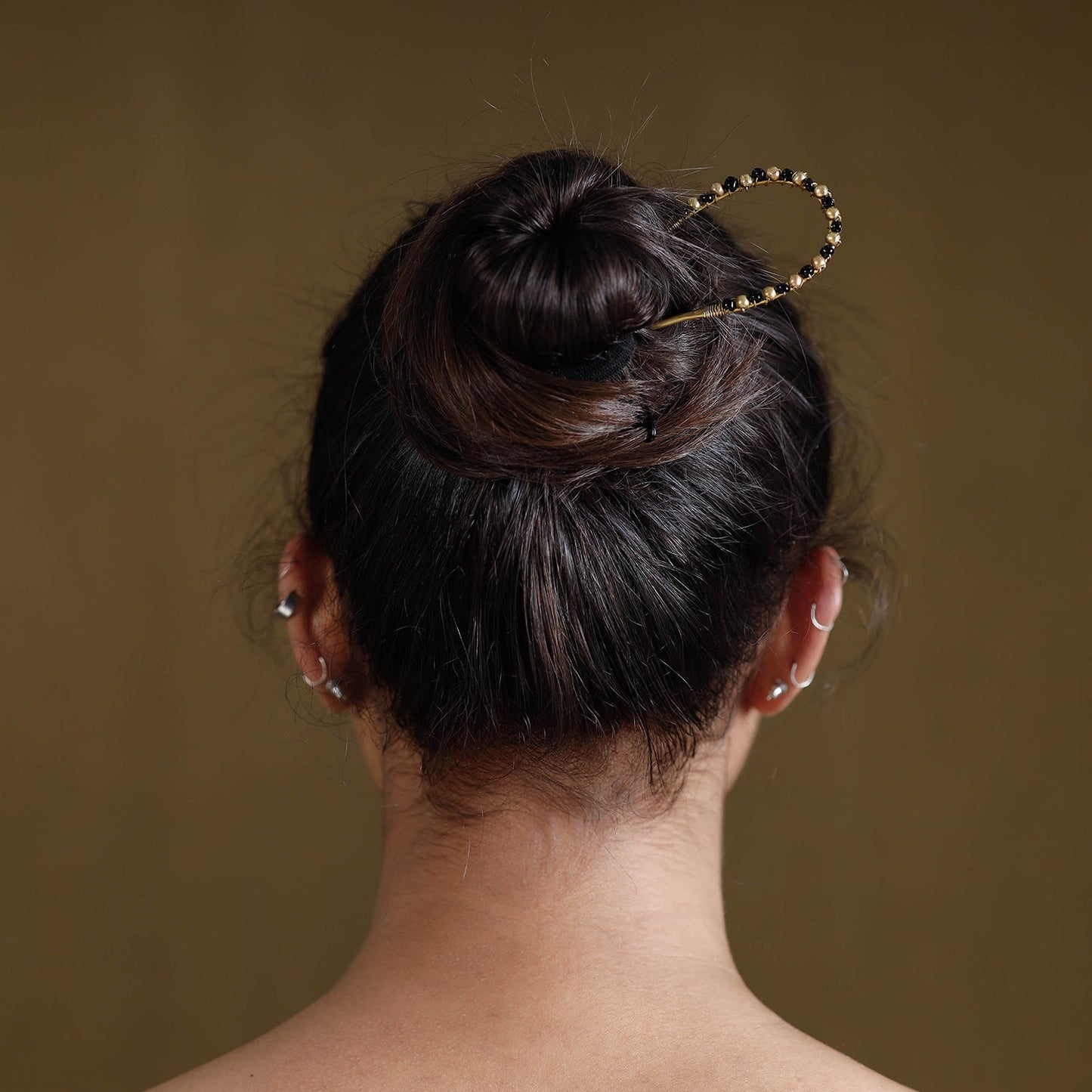 Buy Brass Metal Handcrafted Dokra Juda Pin by Asalkaar Online at iTokri.com