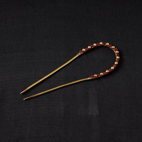 Buy Brass Metal Handcrafted Dokra Juda Pin by Asalkaar Online at iTokri.com
