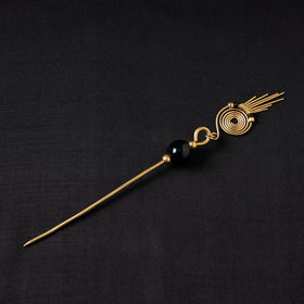 Buy Brass Metal Handcrafted Dokra Juda Pin by Asalkaar Online at iTokri.com