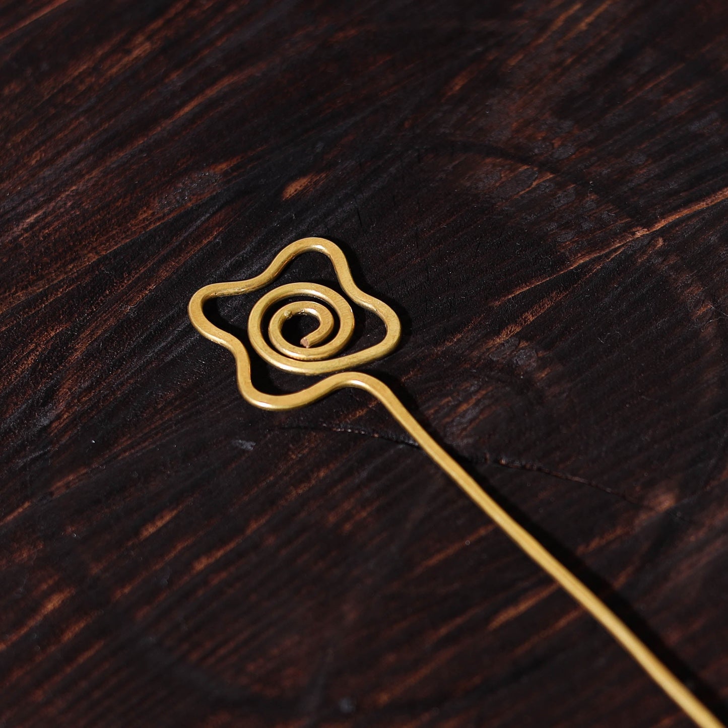 Brass Metal Handcrafted Dokra Juda Pin