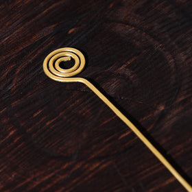  Brass Metal Handcrafted Dokra Juda Pin