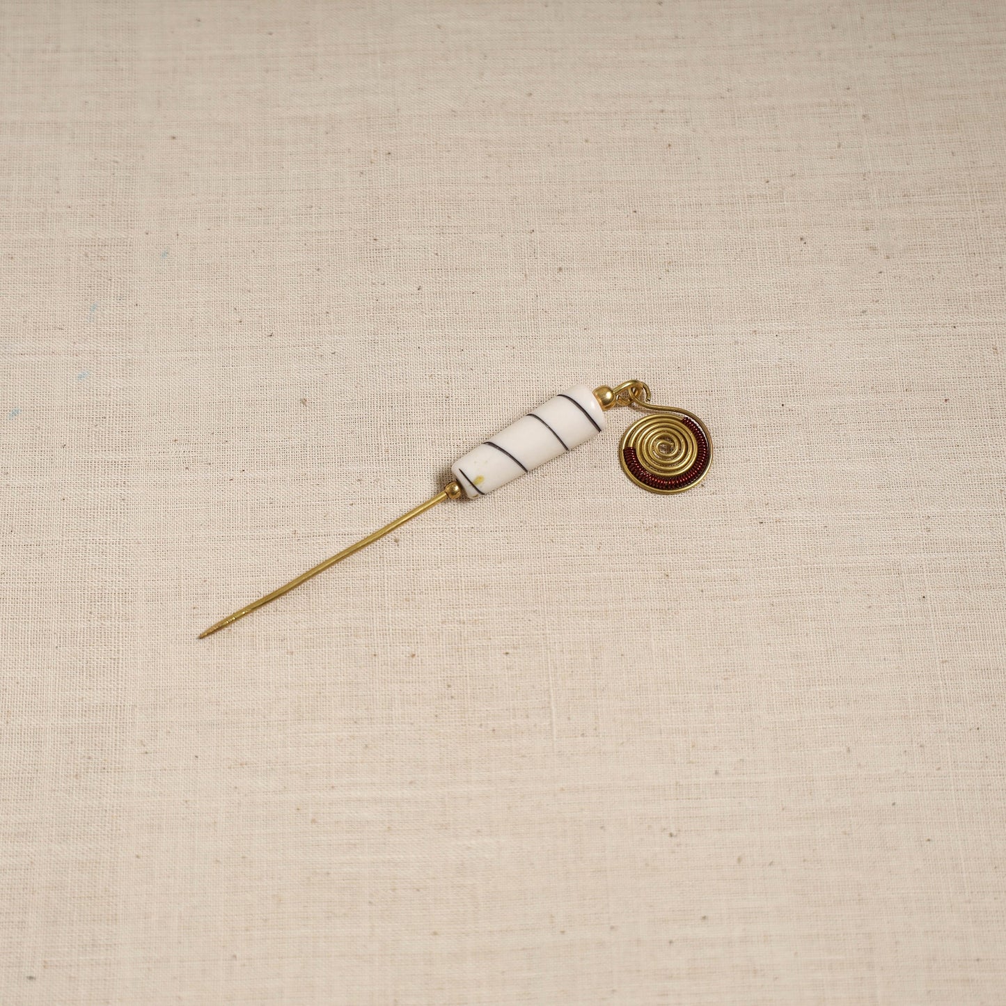 Brass metal handcrafted juda pin 21