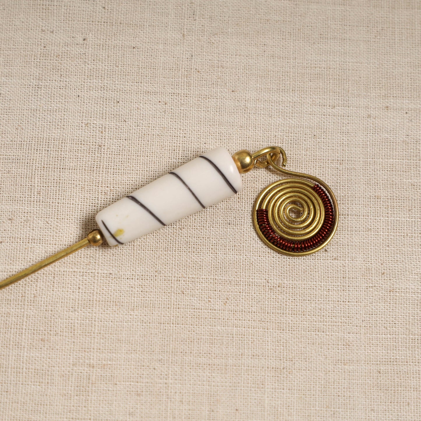 Brass metal handcrafted juda pin 21