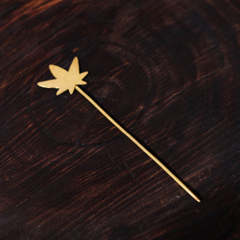  Brass Metal Handcrafted Dokra Juda Pin