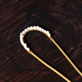  Brass Metal Handcrafted Dokra Juda Pin