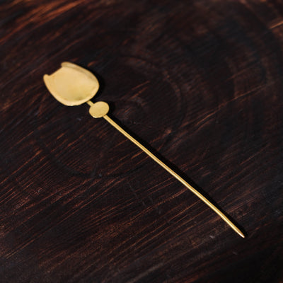 Buy Brass Metal Handcrafted Dokra Juda Pin