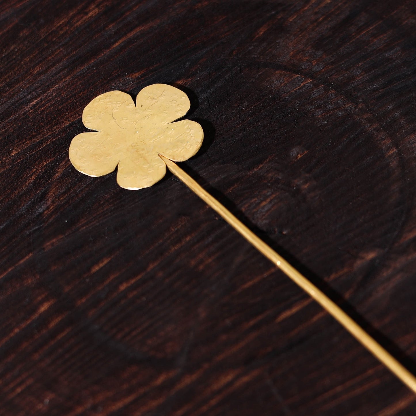 Buy Brass Metal Handcrafted Dokra Juda Pin