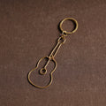 Yellow Brass Metal Handcrafted Dokra Keychain 