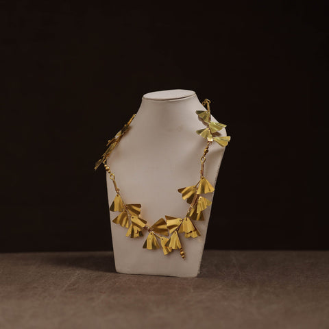 Brass metal handcrafted necklace 120